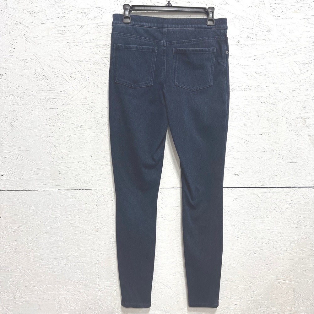 Spanx Size M Jean Leggings Jeggings Indigo Blue Shaping Slimming Minimalist Luxe
